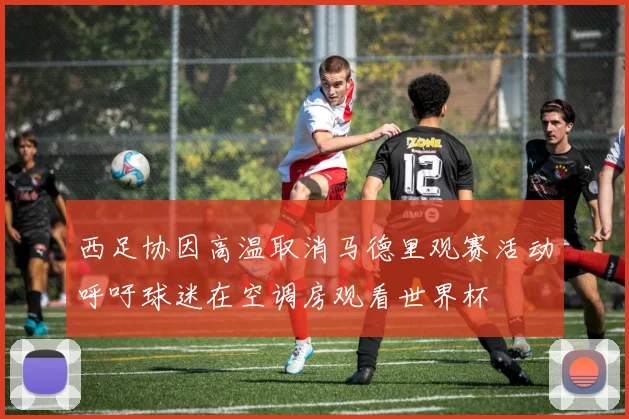 西足协因高温取消马德里观赛活动呼吁球迷在空调房观看世界杯